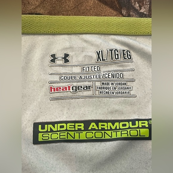 Under Armour Real Tree Women’s Long Sleeve Heat Gear Scented Control Shirt Sz:XL - Picture 6 of 8